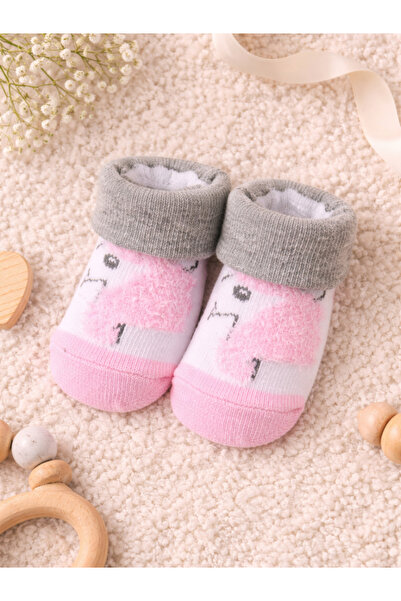 Mother's Choice By Styli Baby Blush Pink Socks Gift Box Set 0-6M