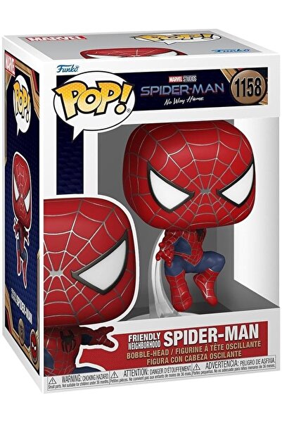 Funko Pop Marvel: Spider-Man: No Way Home Tobey Friendly Neighborhood Spider-...