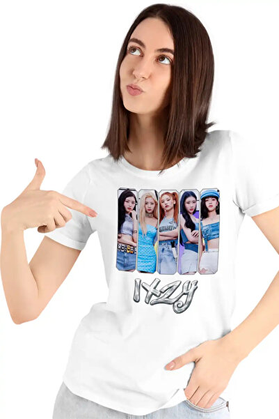 OEM Tricou Femei Itzy Kpop Merch