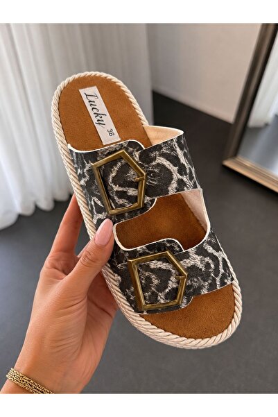 PLN SHOES Orthopedic Sole Double-Strapped Buckle Wrapped Women's Comfortable ...