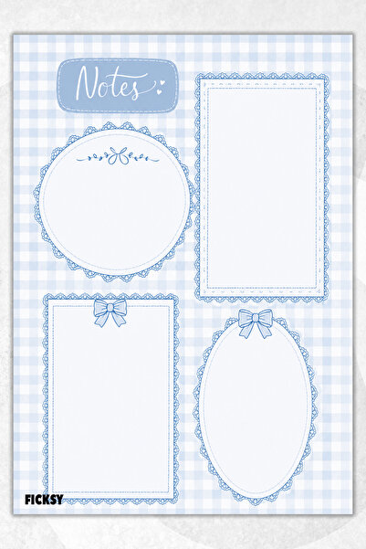 Ficksy A4 Notepad Unlined Notebook - 50 Sheets - Memopad - Notepad - Notepad ...