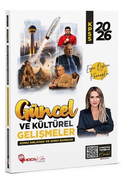 Hoca Kafası Yayınları Hoca Kafası 2026 KPSS Güncel ve Kültürel Gelişmeler Kon...