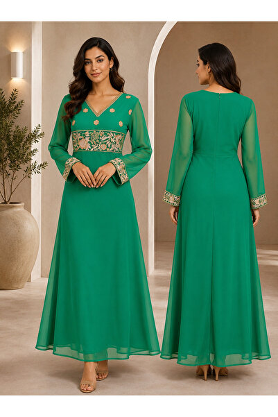 ASIAN Jalabiya Sena Women's Jalabiya with Stylish Prints Made from Soft Chiff...
