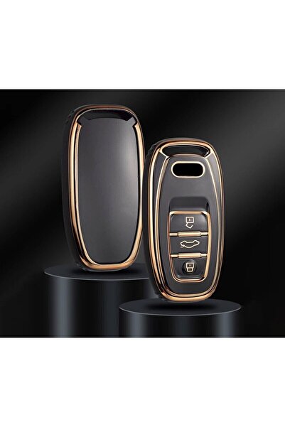 KeyRoN غطاء مفتاح سيارة أودي A1 A3 A4 A5 A6 A7 A8 Q3 Q5 Q7 S4 S5 S6 S7 S8 R8 ...