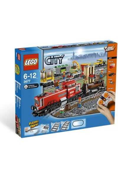 LEGO Red Cargo Train