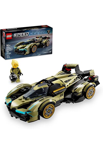 LEGO سيارة لامبورغيني فيجن جي تي سوبر كار من سلسلة سبيد تشامبيونز، لعبة سيارة...