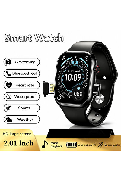 Baytix HOME 4G SIM Smart Watch with Camera, Bluetooth Calling, Touch Screen S...