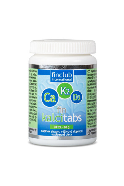 Finclub Fin Kalcitabs 90 Tablete