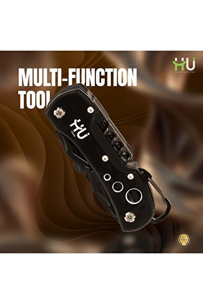 HU HAPPY USER Folding Multi Tool Pocket Knife