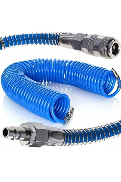 Tagred Professional Furtun pneumatic spiralat, Tagred, TA114, 15m, 8x12mm, 8 ...
