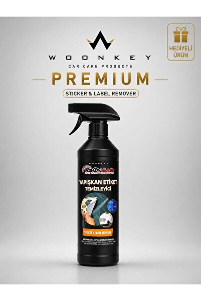 woonkey Yapışkan Etiket Temizleyici Sticker Sökücü Güçlü Yapışkan Kalıntı Tem...