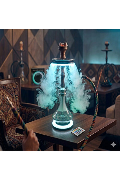 MEGAHED Tabak Altı Nargile Ledi RGB Uzaktan Kumandalı Nargile Işığı