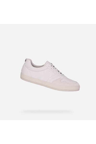 Geox Tenisi albi pentru bărbați Serifos