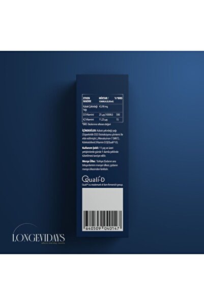 Longevidays D3K2 Damla 20ML