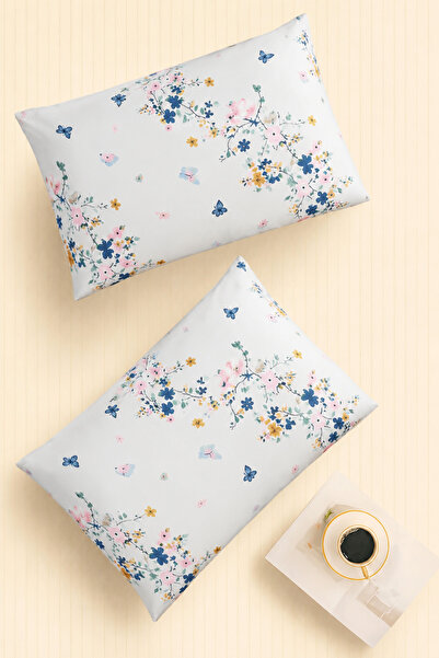 İQON |   Pattern |   Ranforce 2-Piece Pillowcase Set |   Jungle Pink