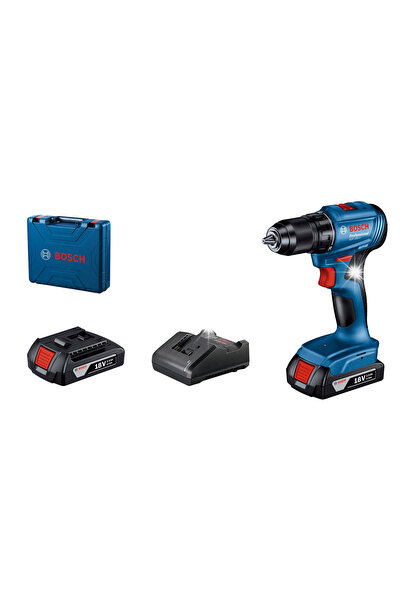 Boschen Mașină de găurit și înșurubat cu acumulator. GSR 185-LI 2*2.0AH BOSCH