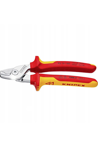 Knipex Foarfece pentru cabluri izolate 1000V 160MM