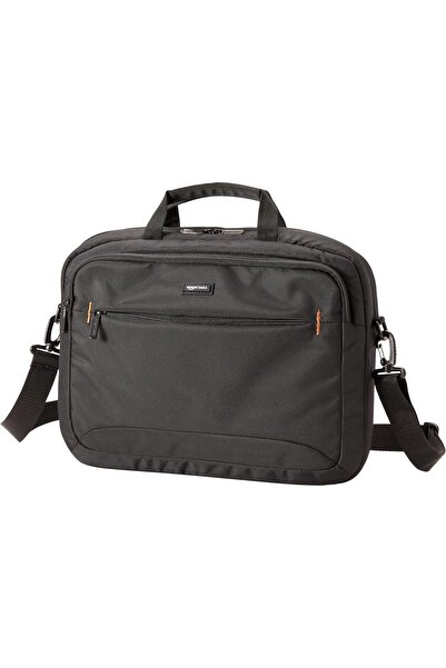 Amazon basics Geantă pentru laptop cu curea de umăr și mâner, capacitate mare...