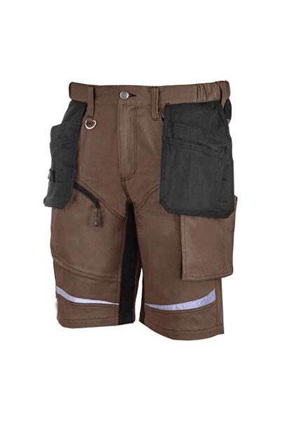 Lahti Pro Pantalon Lucru Slim-fit Scurt / Maro - M