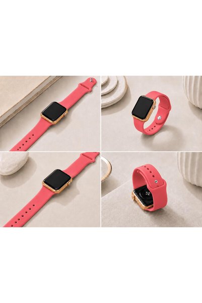 Miyole Apple Watch Compatible 4 5 6 7 8 9 10 Se 38 40 41 Compatible Silicone Band
