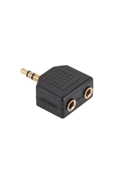 Lechpol Αντάπτορας Διακλαδωτής Στερεοφωνικός 3.5mm Αρσενικό σε Διπλό Θηλυκό, ...