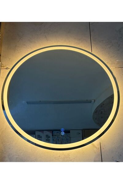Ayna Ledli Akıllı Buğu Önleyici 3 Renk Ledli Akıllı Işık Hd Banyo Lavabo Maky...