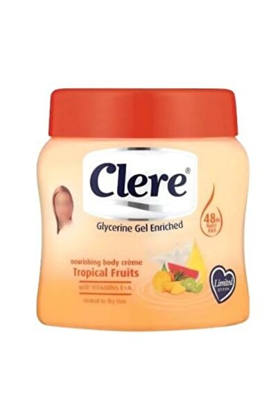 Clere كريم الجسم بالفواكه الاستوائية من كلير - 500 مل