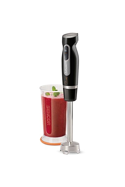 Sencor Blender de mână negru de 600W cu lame din titan, 2 viteze, Turbo