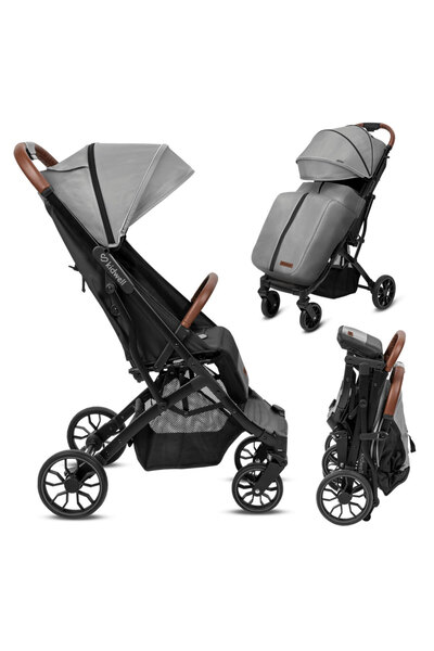Kidwell Cărucior sport compact Colmer, gri