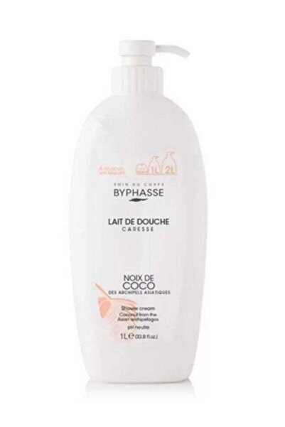 BYPHASSE Caresse Shower Cream With Coconut From Asian Archipelagos And pH Neu...