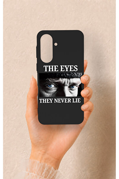 Vip Case Samsung A37 Uyumlu Atatürk Eyes Desenli Silikon Kılıf