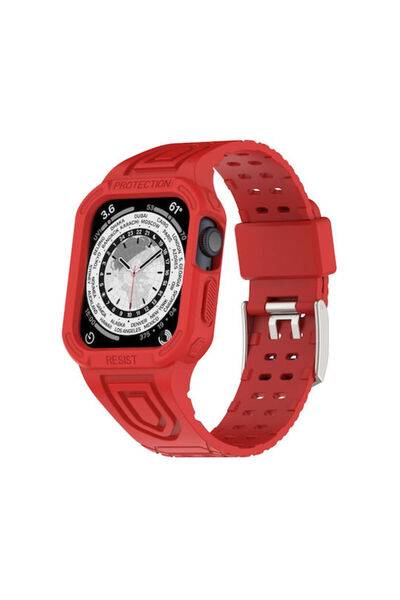 OEM Λουράκι Σιλικόνης Κόκκινο (για Apple Watch 38/40/41/42mm)