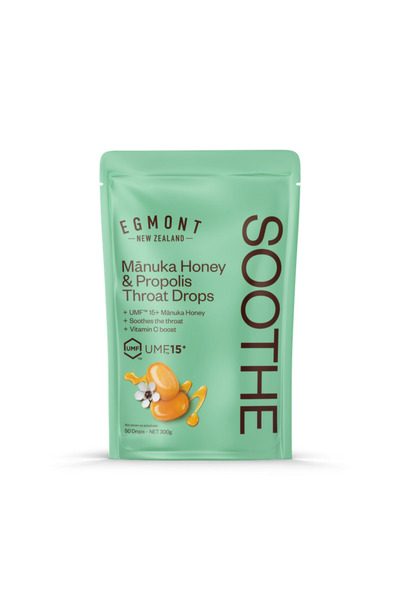 EGMONT MANUKA HONEY & PROPOLIS DROPS 50S