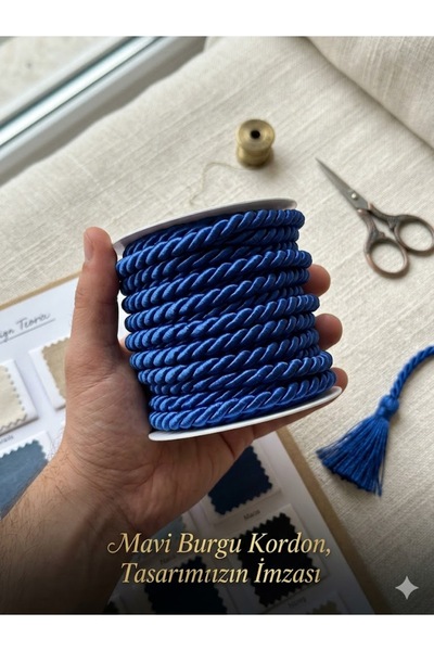 satab French Viscose Twisted Cord 7mm - 10 Meters