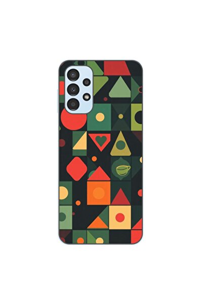 OEM Θήκη συμβατή με Samsung Galaxy A13 4G Σιλικόνης Gel TPU με Σχέδιο Ρετρό Σ...