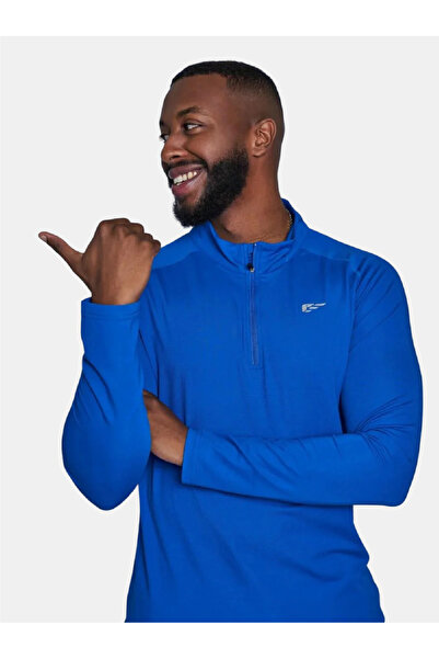 PALMFIT COMFORT 1/4 Zip Pullover - Blue