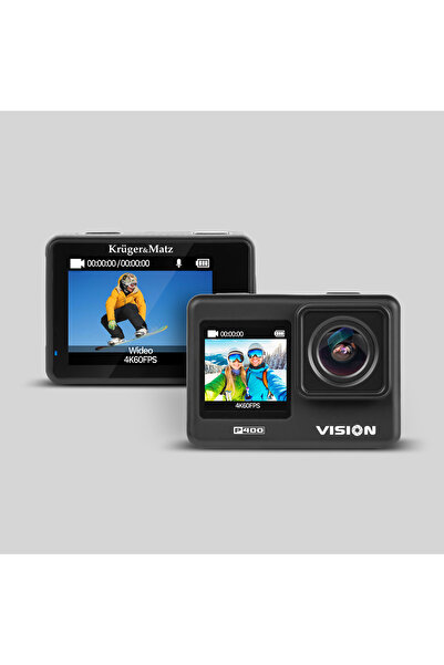 Kruger&Matz Cameră de acțiune Vision P400