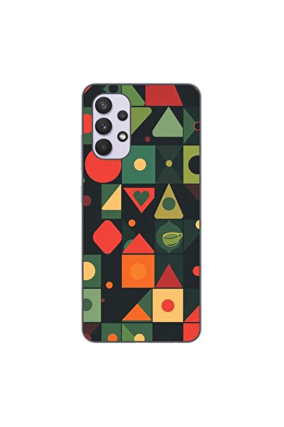 OEM Θήκη συμβατή με Samsung Galaxy A32 5G Σιλικόνης Gel TPU με Σχέδιο Ρετρό Σ...