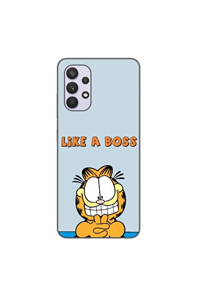 OEM Case compatible with Samsung Galaxy A32 4G Silicon Gel Tpu Pattern Garfie...