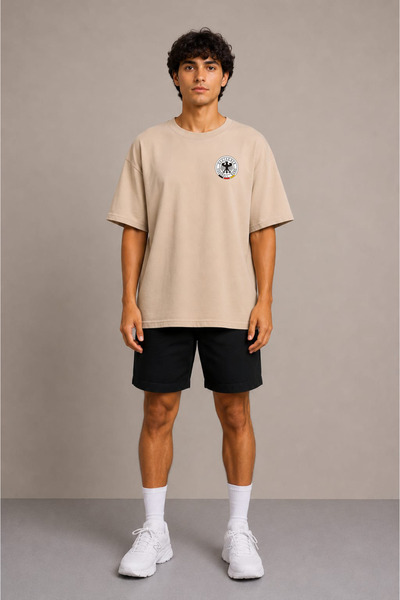 ZAVIXO Men's Unisex Oversize T-Shirt – Modern Street Fashion 100% Cotton