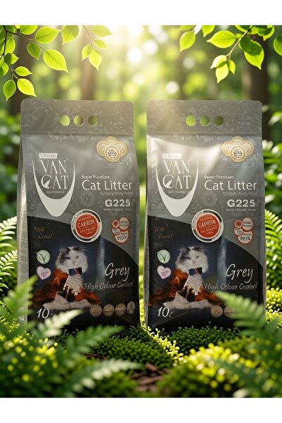 Bentaş Van Cat Grey Aktif Karbonlu Topaklaşan Kedi Kumu 10l (8,5 KG) |