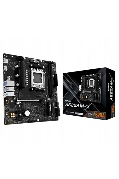 Kraft&dele Placă de bază ASrock A620AM-X micro ATX AMD Ryzen AM5 2x DDR5