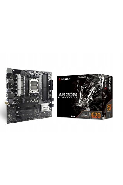 Kraft&dele Placă de bază Biostar A620MP-E PRO micro ATX AMD Ryzen AM5 4x DDR5