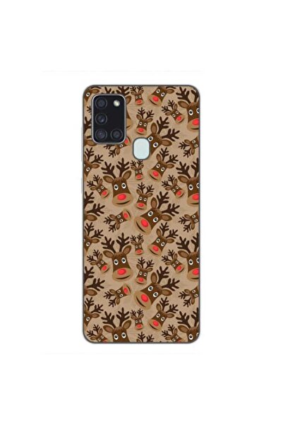 OEM Case compatible with Samsung Galaxy A21S Silicone Gel Tpu Christmas Rudol...