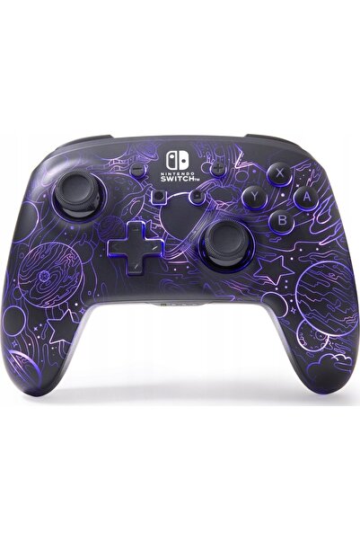 Kraft&dele Gamepad PowerA Controler Wireless Îmbunătățit cu Lumectra Galactic...