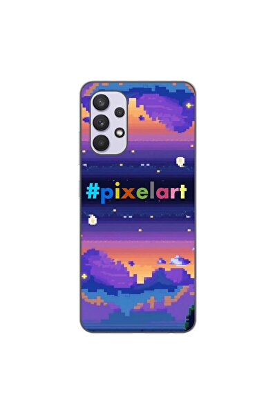 OEM Калъф, съвместим със Samsung Galaxy A32 5G, силиконов гел TPU, с шарка Пи...