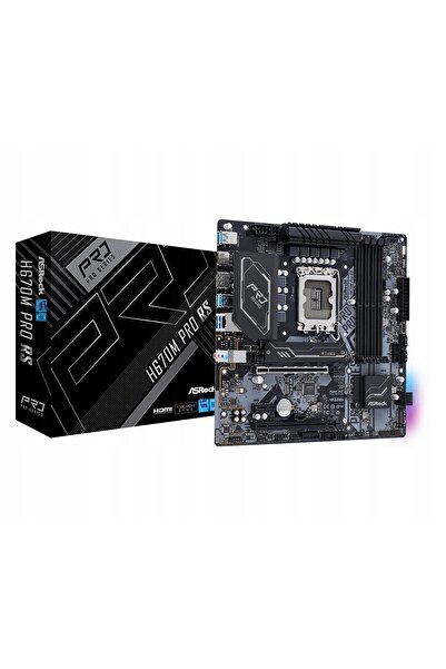 Kraft&dele Placă de bază ASrock H670M Pro RS DDR4 micro ATX