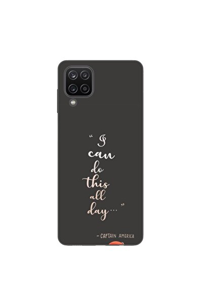 OEM Husa compatibila cu Samsung Galaxy A12 Silicon Gel Tpu Model Mesaj I Can ...
