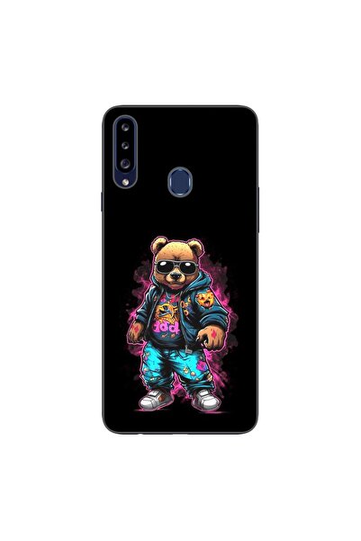OEM Θήκη συμβατή με Samsung Galaxy A20S Σιλικόνης Gel TPU Σχέδιο Αρκούδα Cool...