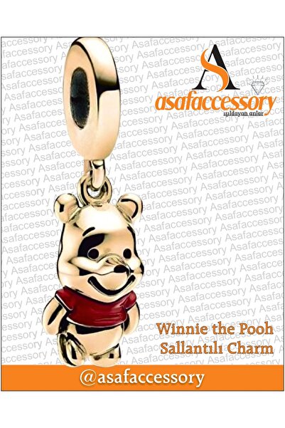 asaf Winnie the Pooh Dangling Charm |   Asafaccessory